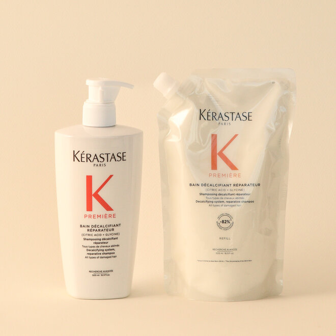 Bain Décalcifiant Réparateur - Duo Bouteille & Recharge 500ml