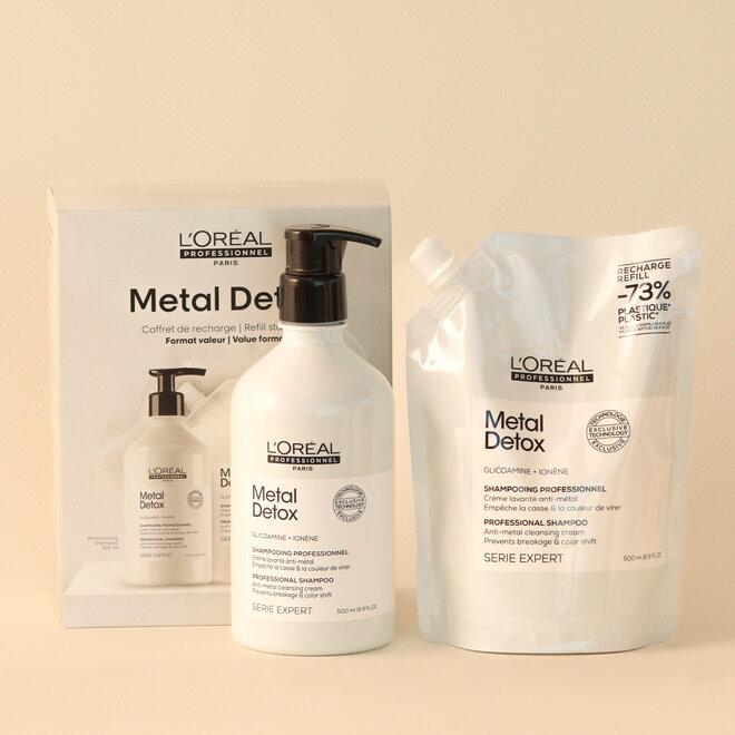 Coffret de recharge - Shampoing Metal Detox