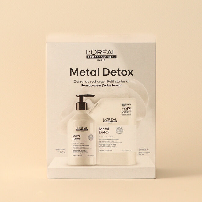 Coffret de recharge - Shampoing Metal Detox