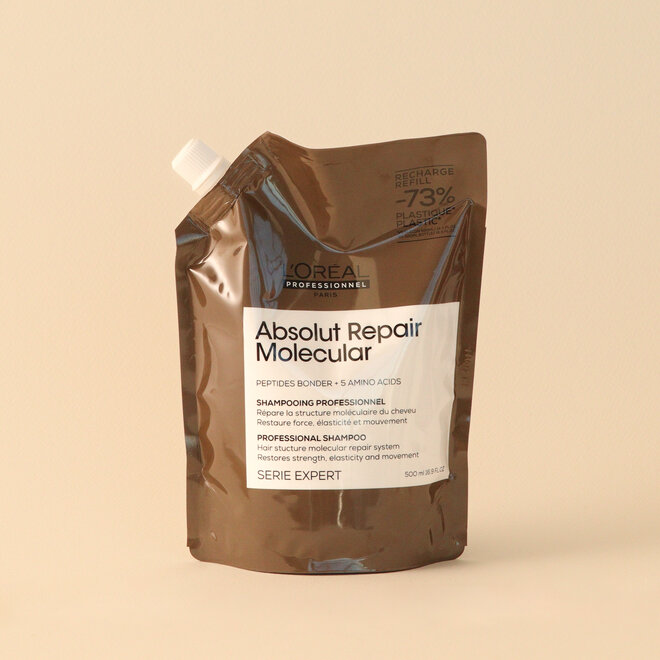 Shampoing Absolut Repair Molecular - Pochette de recharge 500ml