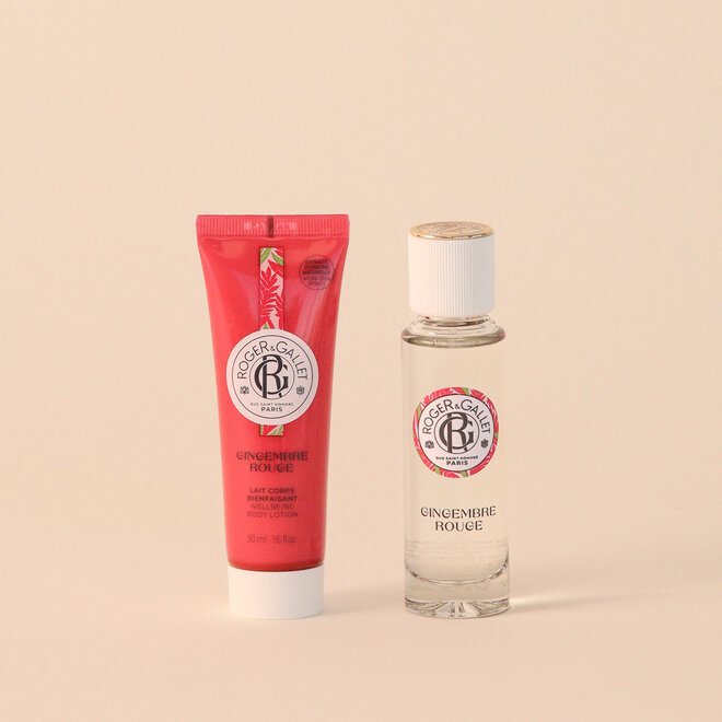 Trousse d'été - Duo Parfum & Gel douche Gingembre rouge