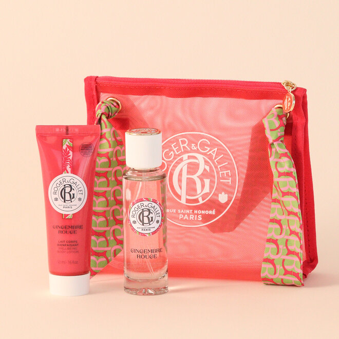 Trousse d'été - Duo Parfum & Gel douche Gingembre rouge