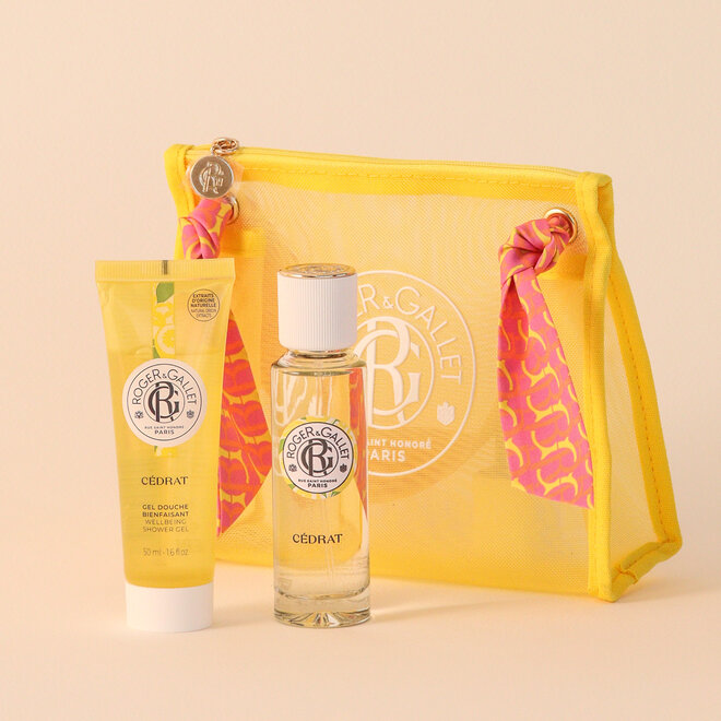 Trousse d'été Parfum & Gel douche - Cédrat