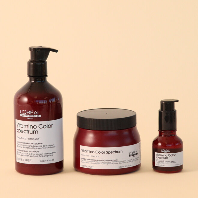 Routine Vitamino Color Spectrum - Cheveux Épais