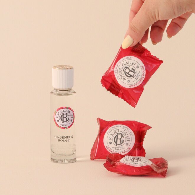 Duo parfum & galets de bain - Gingembre rouge