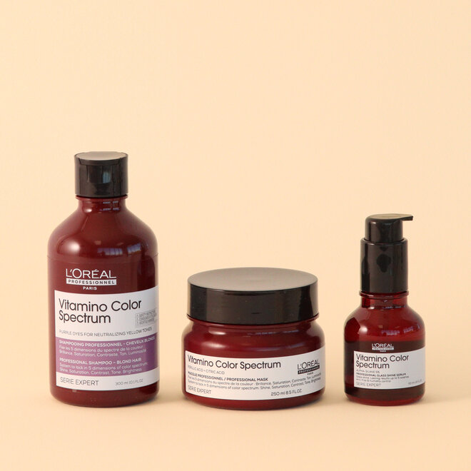 Routine Vitamino Color Spectrum- Cheveux blonds