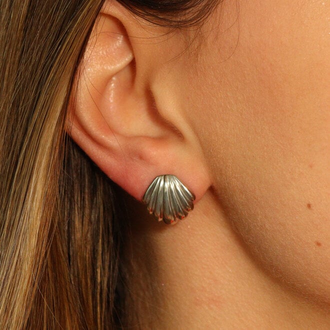 Boucles d'oreilles stud Coquillage
