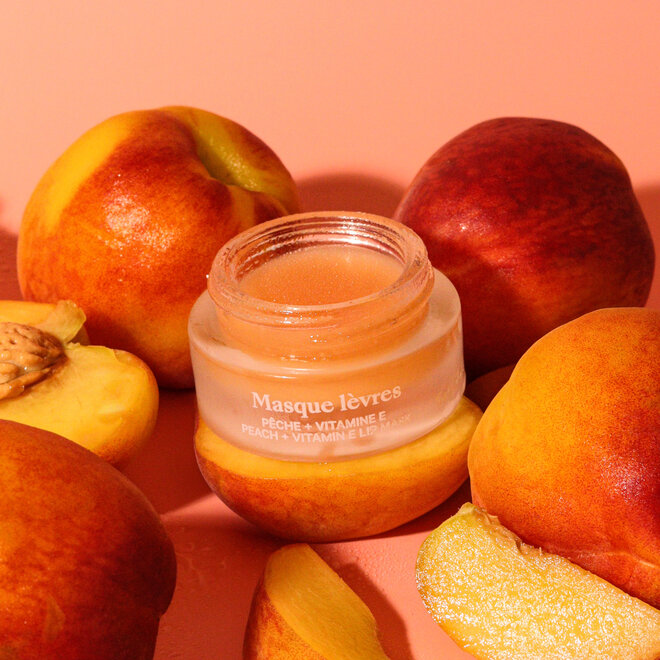 Masque à lèvres Pêche Édition Limitée - 15g