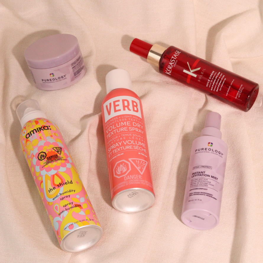 Produits coiffants et de finition