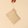 Pochette à savon exfoliante