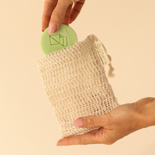 Ensemble savon pour le corps & pochette exfoliante