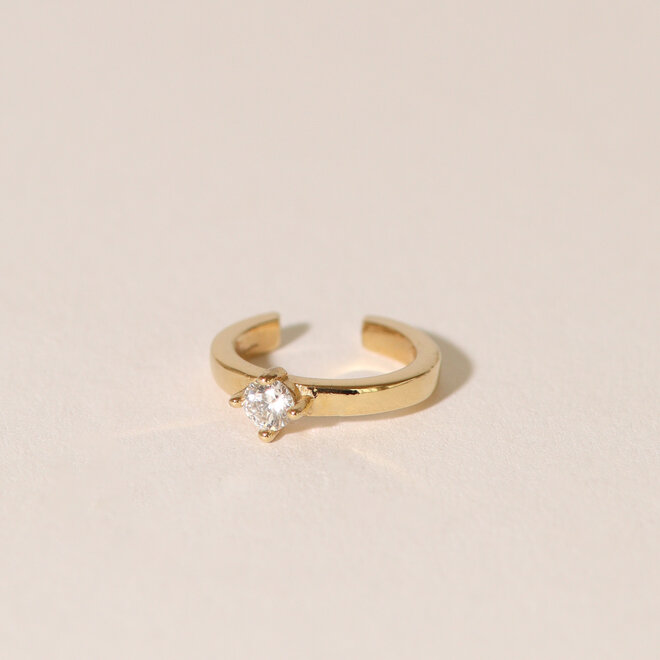 Ear cuff Zircon