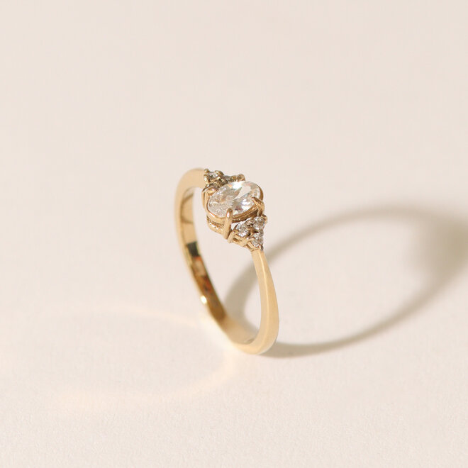 Bague pinky Petra - Or