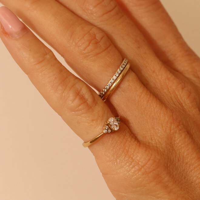 Bague pinky Petra - Or