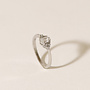 Bague pinky Petra - Argent