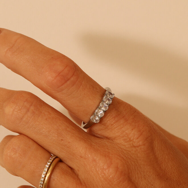Bague Rhodes - Argent