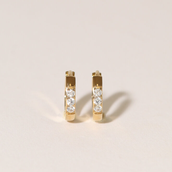 Boucles d'oreilles huggies Elsa