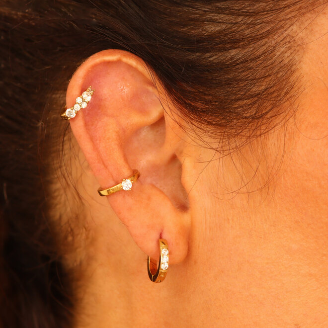Boucles d'oreilles huggies Elsa