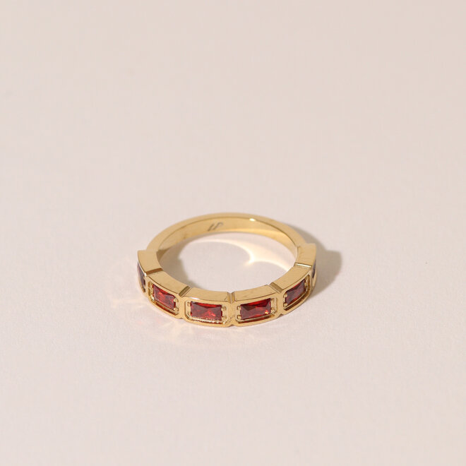Bague Aurora Rubis - Or