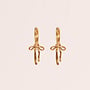 Boucles d'oreilles huggies Delilah