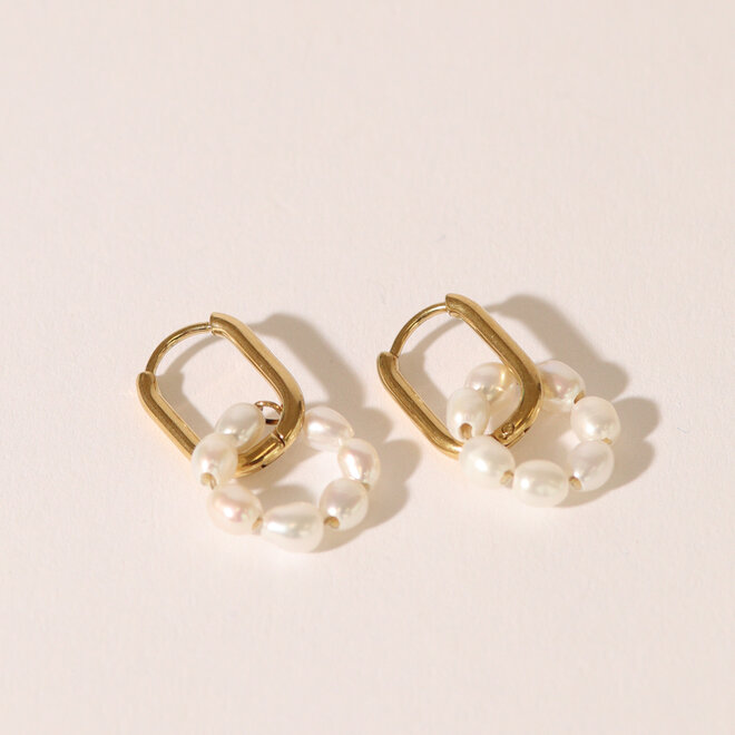 Boucles d'oreilles huggies Océane