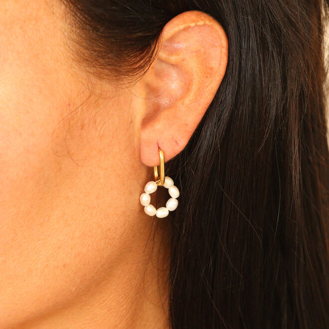 Boucles d'oreilles huggies Océane