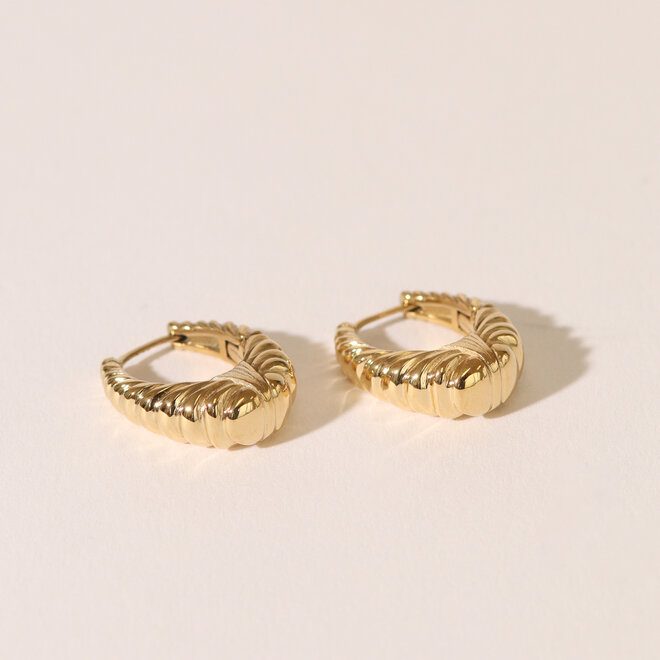 Boucles d'oreilles Huggies Nina