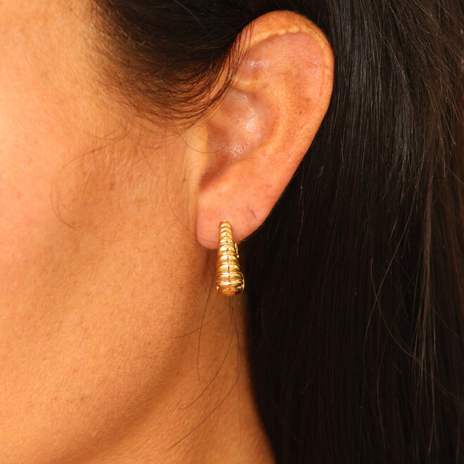 Boucles d'oreilles Huggies Nina