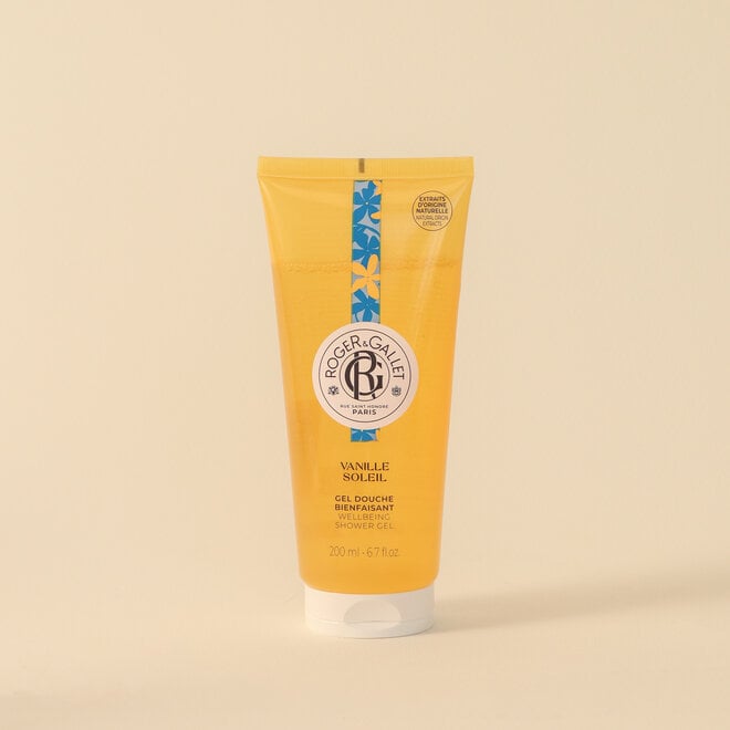 Gel Douche Bienfaisant Vanille Soleil - 200ml