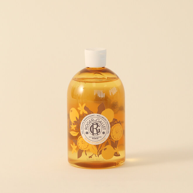 Gel douche bienfaisant Bois d'Orange