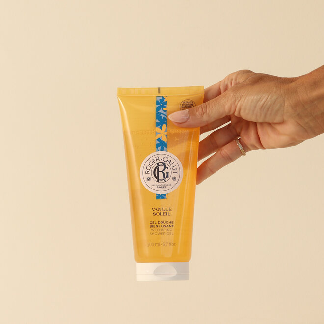 Gel Douche Bienfaisant Vanille Soleil - 200ml