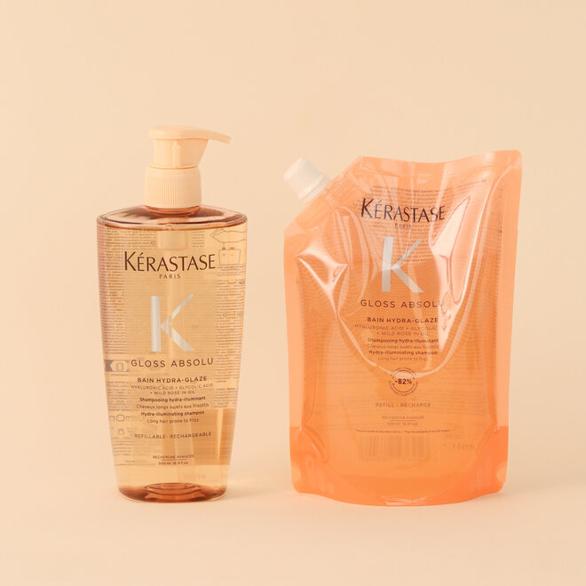 Bain Hydra-Glaze - Duo Bouteille & Recharge 500ml