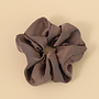 Chouchou nacré - Gris charcoal