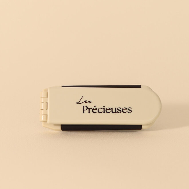 Brosse à cheveux pliable - Beige