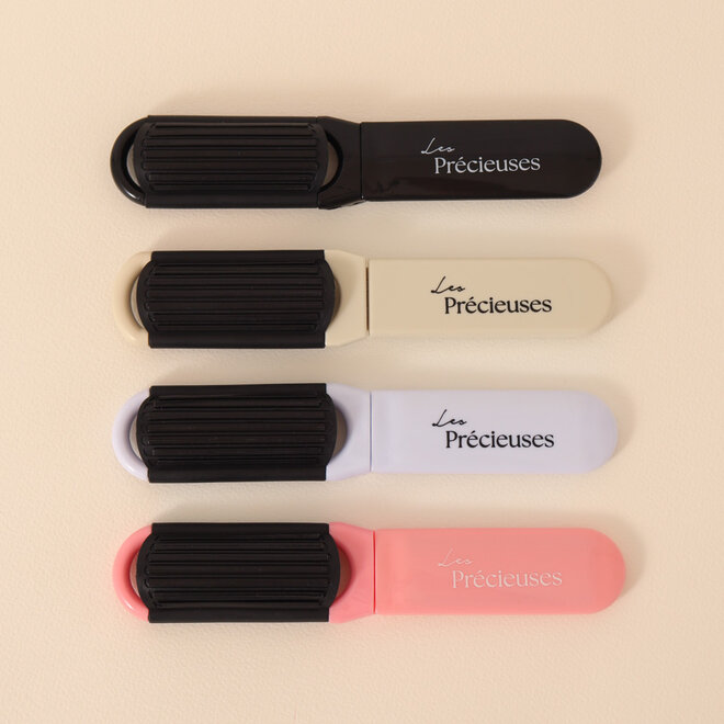 Brosse à cheveux pliable - Noir