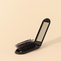 Brosse à cheveux pliable - Noir
