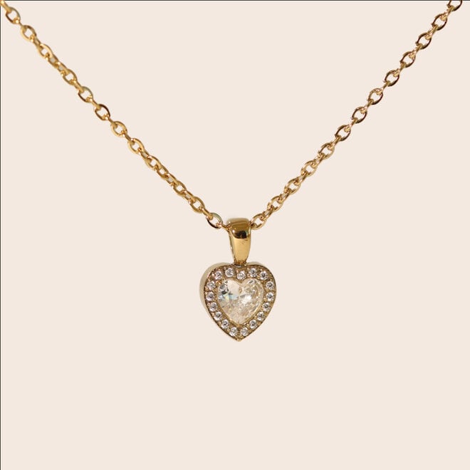 Collier Lover - Zircon Clair