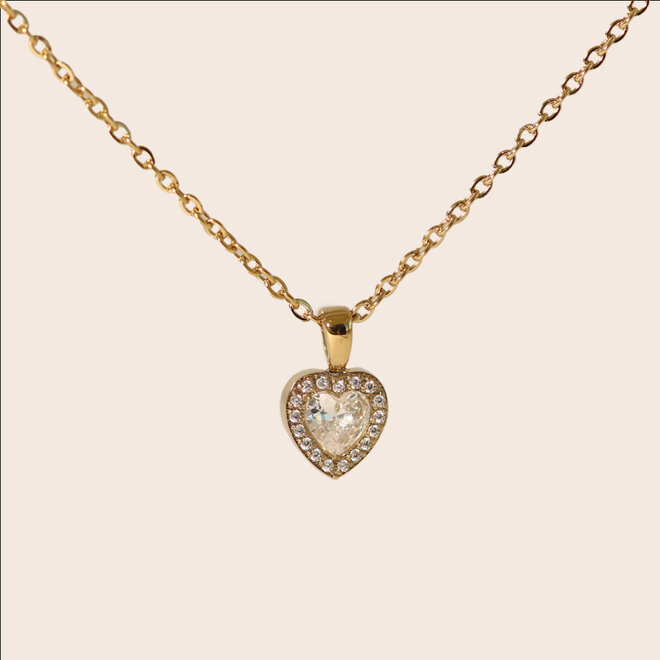 Collier Lover - Zircon Clair