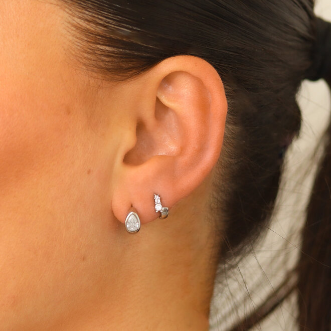 Boucles d'oreilles huggies Luce