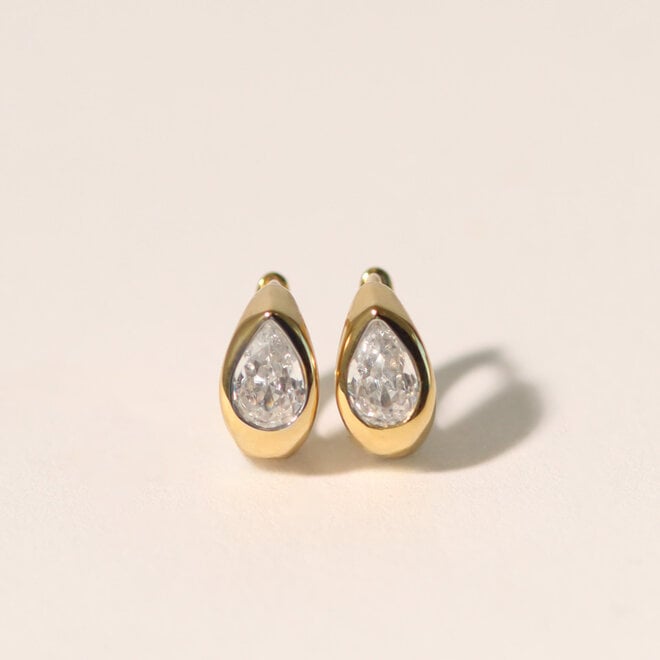 Boucles d'oreilles huggies Luce