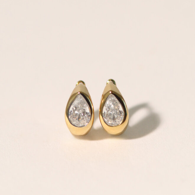 Boucles d'oreilles huggies Luce