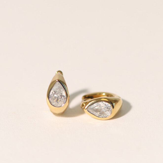 Boucles d'oreilles huggies Luce