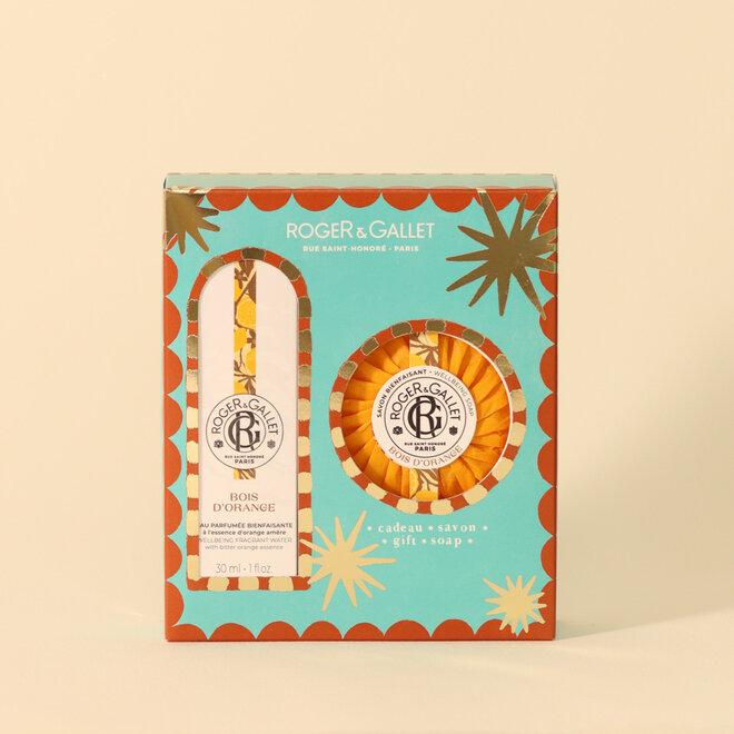 Coffret  Duo Eau parfumée & Savon - Bois d'orange