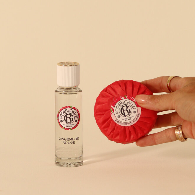 Coffret Duo parfumée & Savon - Gingembre Rouge