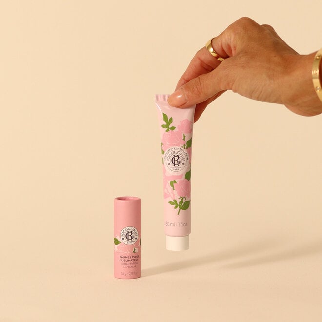 Coffret fêtes - Duo Baume à lèvres & Crème à mains Rose