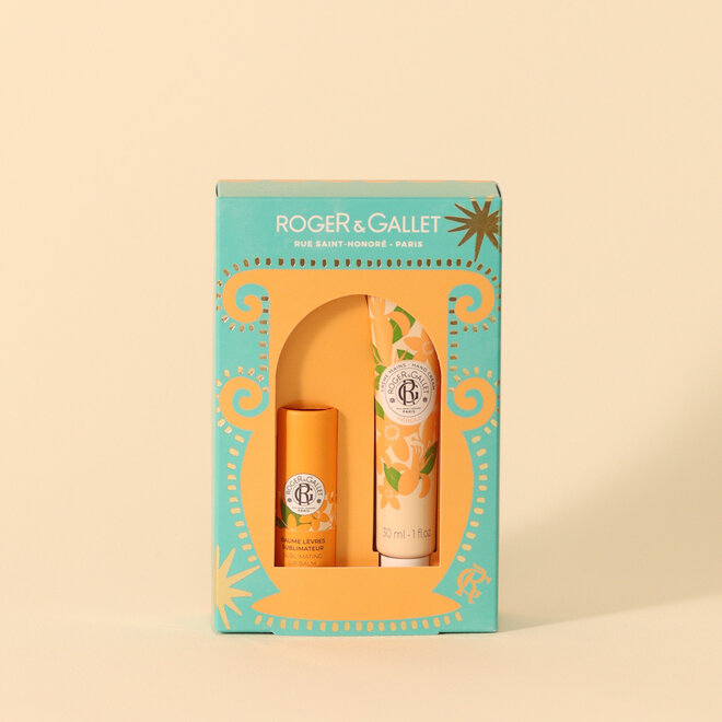 Coffret des fêtes - Duo Baume à lèvres et Crème à mains Néroli