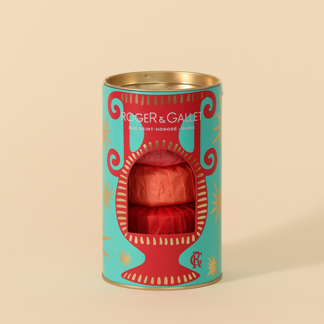 Coffret des fêtes - Trio de savons Fleur de Figuier, Rose, Néroli
