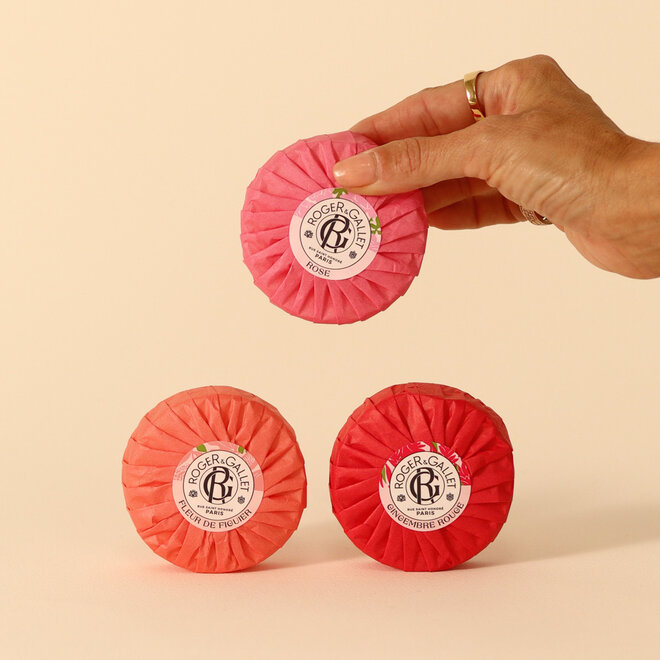 Coffret des fêtes - Trio de savons Fleur de Figuier, Rose, Néroli
