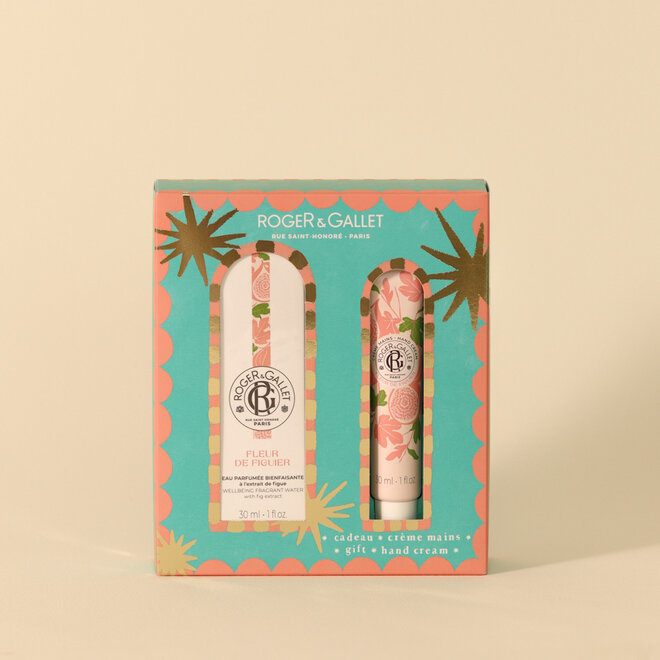 Coffret des fêtes - Eau parfumée et Crème à mains Fleur de Figuier