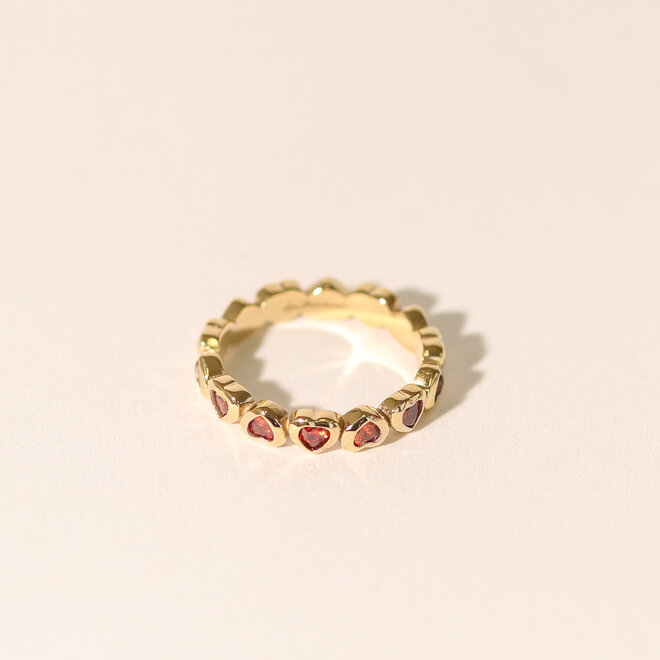 Bague Juliette - Rubis Or